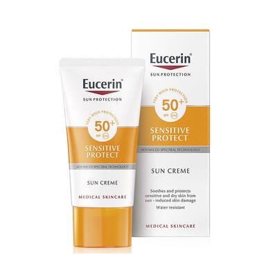 Eucerin - Sun Sensitive Protect Cream SPF 50+ - Dry Skin 50 Ml - 