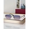 Fashionable Unisex Rimless Metal Sunglasses CT0550S with UV Protection