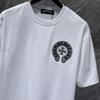 GZ-8926 CHROME HEARTS 2025 Summer New High Quality Cotton Round Neck Loose Large Size Men's and Women's T-shirt Couple T-shirt