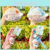 Jinnew Cartoon Sheep Plush Keyring With Pull Cord For Kids Gift And Animal Lovers