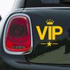 Tri Mishki HZX916 VIP Crown Pentagram Star Car Sticker Vinyl Decals Reflective Sticker On Car Motorcycle Truck Bumper Laptop