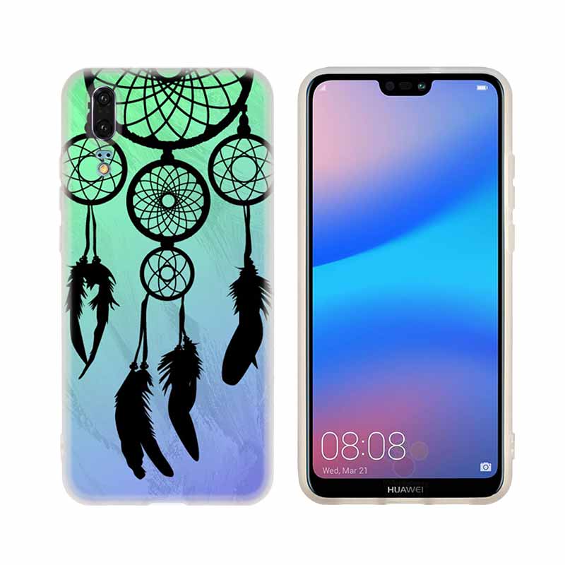 Dream Catcher Mandala Chakra TPU Soft Phone Case For Huawei P50 P40 P30 P20 Pro Lite P30lite P50lite P Samrt Z 2020 2019 Cover