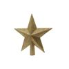 Decorative Star - GOLD STAR - 19 Cm - Glittery - Yellow - Christmas