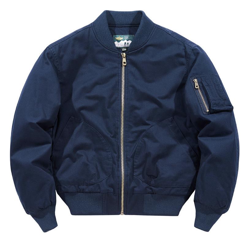 Winter Flight Cotton-padded Jacket Men's Thickened Casual Loose Cotton Clothes Warm Cotton Baseball Jacket Men
