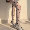 Fashionable Black Dot Pantyhose Soft Nylon Stockings Breathable And Practical Hosiery For Office Outfits