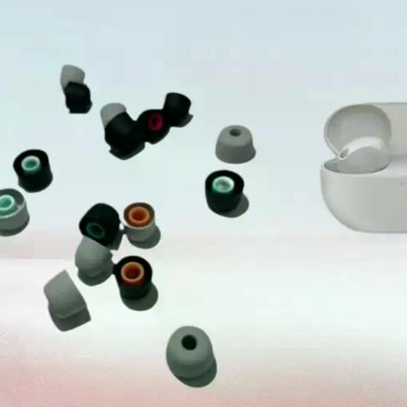 6Pcs Headphones Earplugs Silicone Ear Tips For WF-1000XM5 1000XM4 1000XM3 Oneplus Buds Z TWS Earbuds Eartips