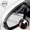 AAJS1 For 2Pcs Car Rearview Mirror Rain Eyebrow Rainproof Cover Sticker For Volvo C30 XC60 S80 V40 FH16 R XC90 V70 S60 V60 XC40
