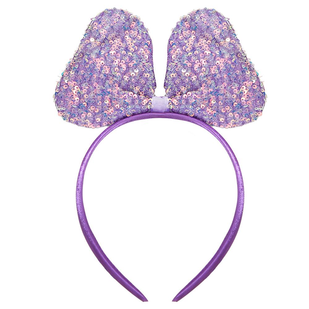 

Большая блестящая повязка на голову с бантом для девочек, красная с пайетками, заколки для волос, костюм для косплея на Хэллоуин, Рождество, вечеринку, подарки для девушек-подростков