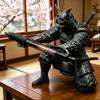 Creative Samurai Pen Holder Japanese Warrior Pencil Rack 3D Printed Stationery Organizer Stand Office Ornament Desk Decor Gift
