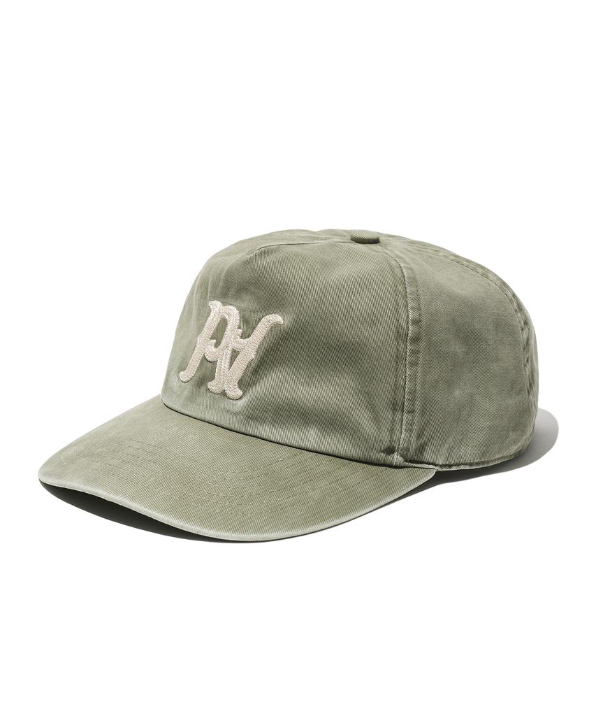 PARTIMENTO Vtg Washed Dense Pa Ball Cap Olive Green