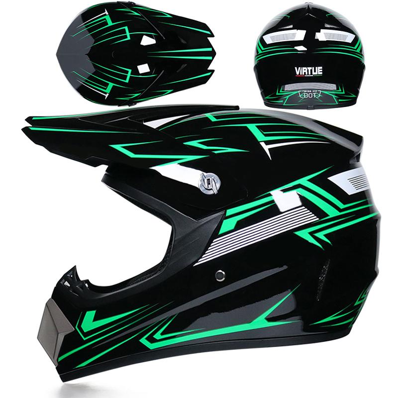 Cartoon Children Motorcycle Helmets Boy Girl dirt bike atv motocross off road racing helmet