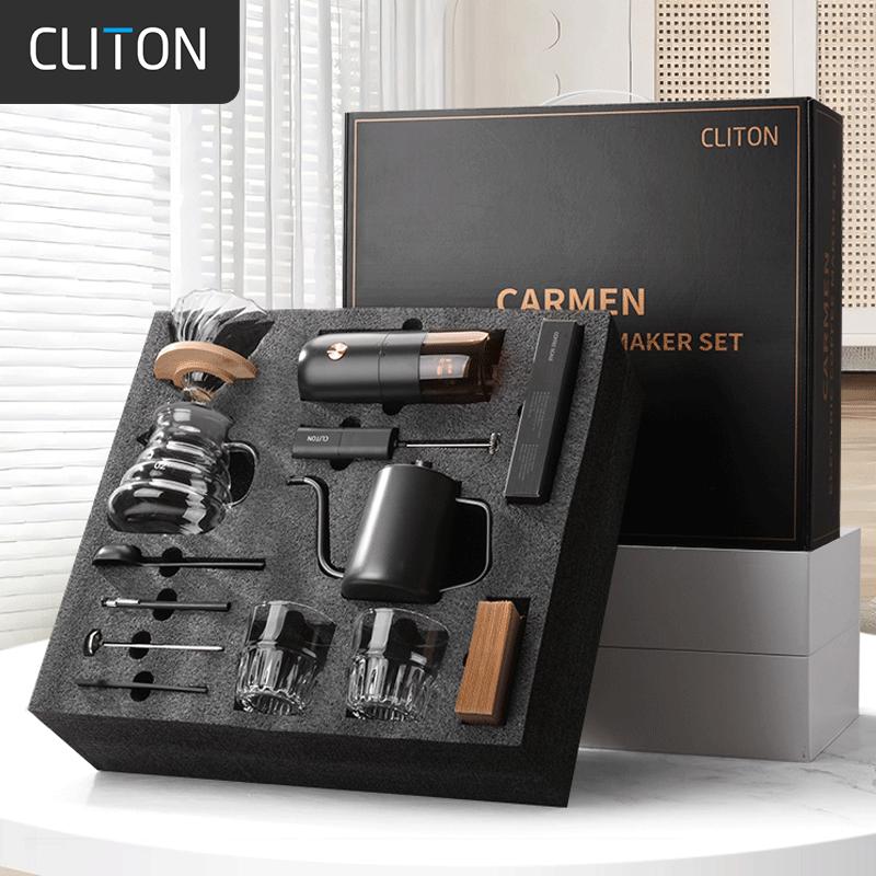 CLITON Electric & Manual Coffee Grinder