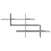 Vidaxl Półka Ścienna, Szarość Betonu, 124,5X18X60,5 Cm