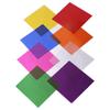 Joebo Cellophane Transparent Paper Colorful Cellophane 8 Colors Set of 120 Cellophane Sheets for Crafts Stained Glass Album Making DIY Decoration