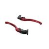 EFFEX Smooth Fit Levers for CBR1000RR and CBR600RR Left and Right Set Lever EAL023R (08-19) (07-17), Red, (Brake/Clutch Set)