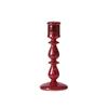 Vintage Glass Candle Holder Christmas Decoration Candlestick for Candle Romantic Candlelight Wedding Accessories Home Decoration
