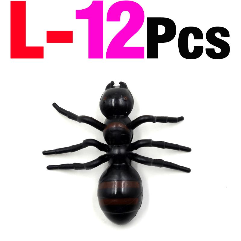 MNFT Mock Reptile Insects Ant For Fishing Tackle Lure Black Ultra-Realistic Ant Fishing Flies
