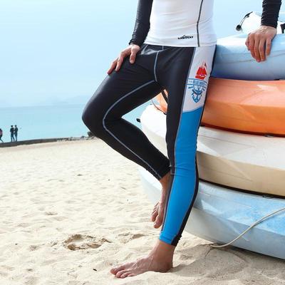 Costume da bagno da snorkeling coreano da uomo Shark Baolai - Protezione solare, Caldo, Maniche lunghe, Design spezzato.