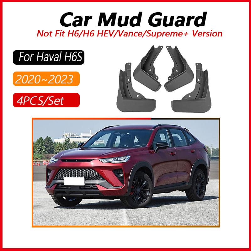 Car Wheel Fenders Fit For Haval H6S H6 GT 2021 2022 2023 2024 2025 Anti-splash Mudguards Splash Guards Mudflaps Auto Accessories