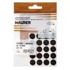 MAURER - Wengue Adhesive Screw Covers (Blister 20 Units)