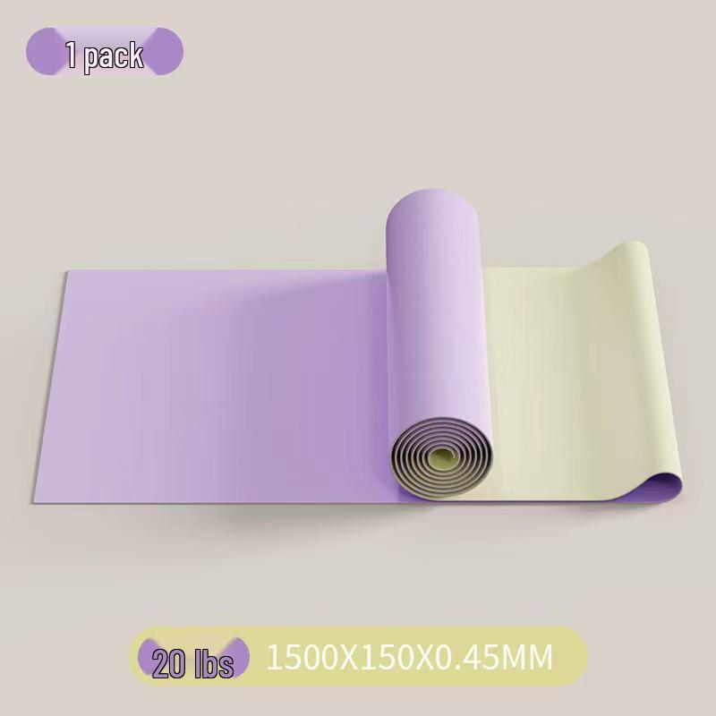 Women's TPE Elastic Yoga Resistance Band for Exercise, Stretching, and Butt Lift Muscle Training
