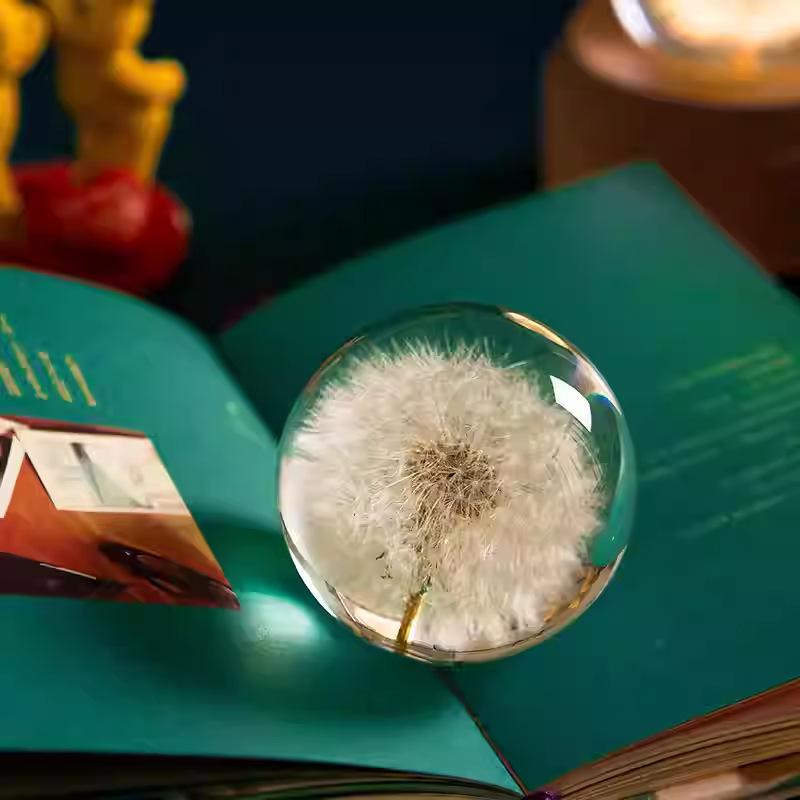 Crystal Ball Music Box Night Light: Multi-Pattern Warm Decor & Gift