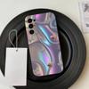 Folds T-Texture  Phone Case For Samsung S25,S24,S21,S22,S23,S30,Ultra,S20,Plus,Fe,Lite,Note,10,Black Cover