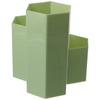 Plastic Desk supplies Green Pencil Organizer Cute Pencil Jars  Office