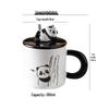 Shangqi Hand-Painted Cute Panda Ceramic Mug