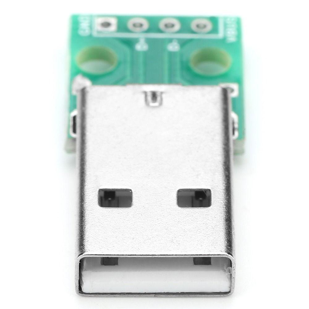 10PCS Mini USB Type a To DIP Adapter Board USB Type a Male Plug To DIP  Breadboard Design