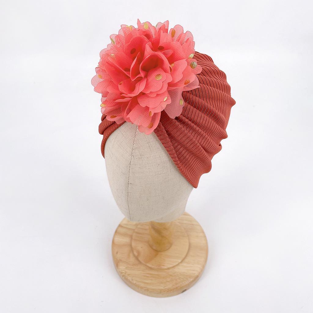 Cross-Border New Baby Hat: Flower, Comfortable & Breathable - Cute Children's Hat