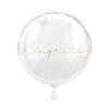 Unique Party Congrats Round Foil Balloon