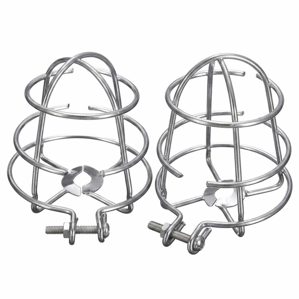 2pcs No-Tool Installation Fire Sprinkler Head Guard Iron Fire Protection Cage  Gym Protection