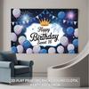 1pc Photography Happy Birthday Backdrop - Celebration Decor