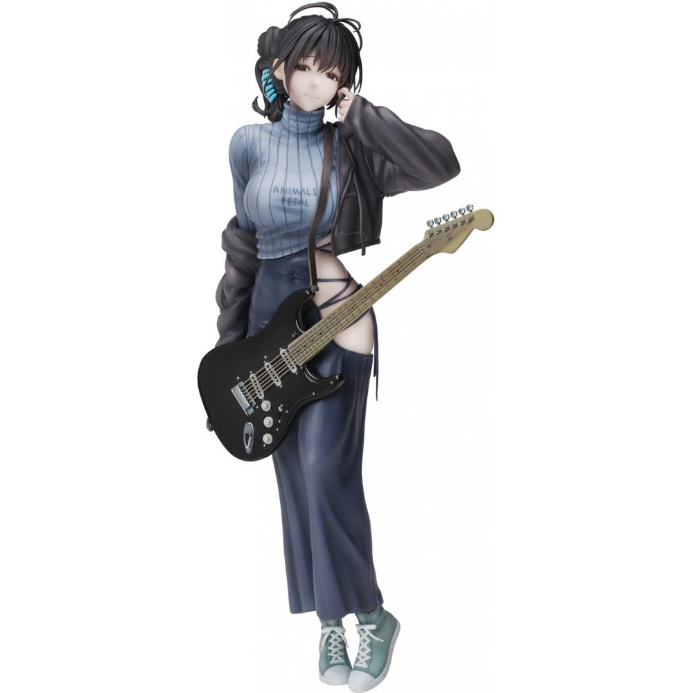 

Original Character Hitomio 16 Illustration Guitar Meimei Backless Dress