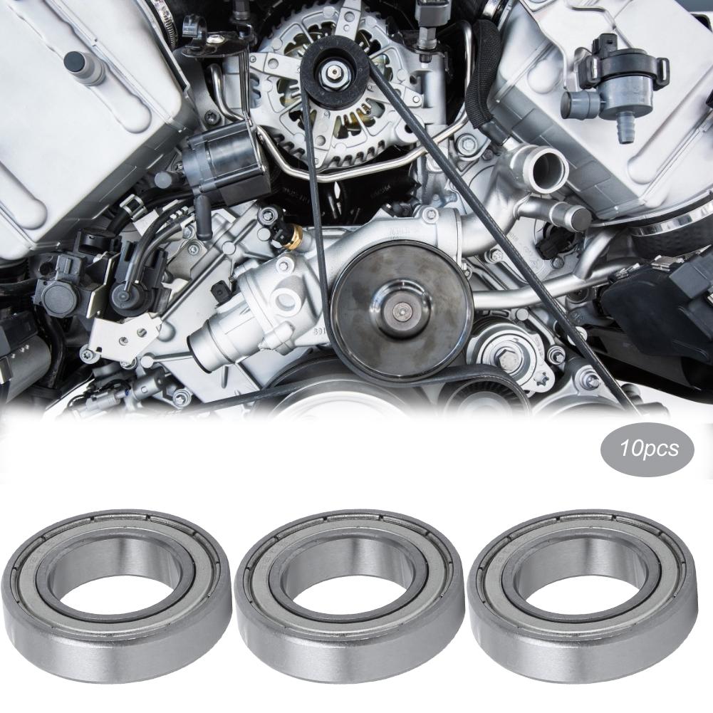 10PCs Spindle Bearings 6903Z Mechanical Parts Lathe Accessory Deep Groove BearingSteel Flat