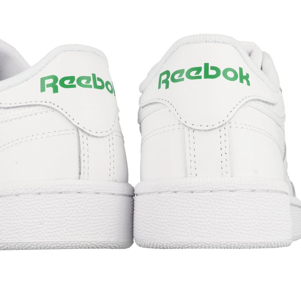Reebok Club C 85 Size cm Men's Sneakers, White/Green, 24.5