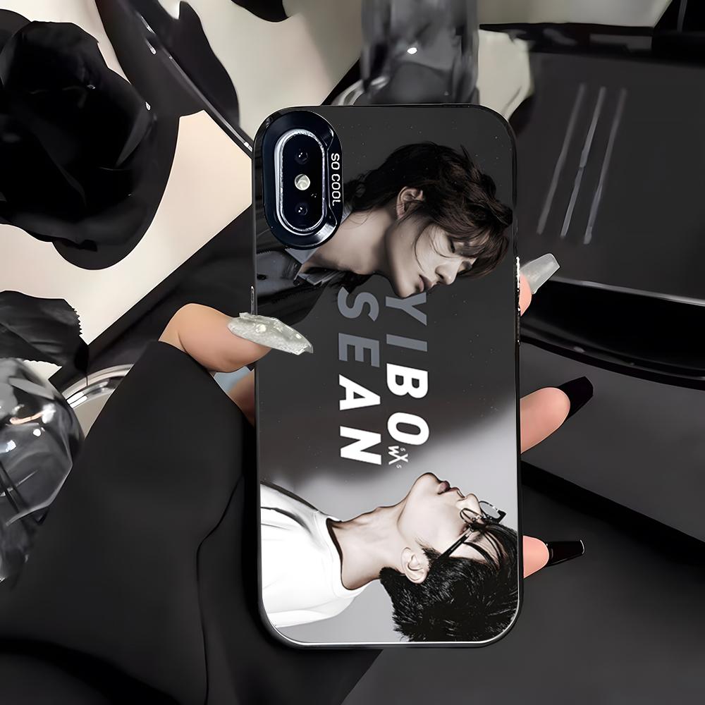 Wang Yibo XiaoZhan Phone Case For IPhone 17 Air 16 E 15 14 Plus 13 12 11 Pro Max Colored Silver Cover