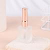 15Ml Empty Frosted Round Nail Polish Bottle With Portable Brush Nail Art Container Glass Nail Oil Bottles Light-Resistant