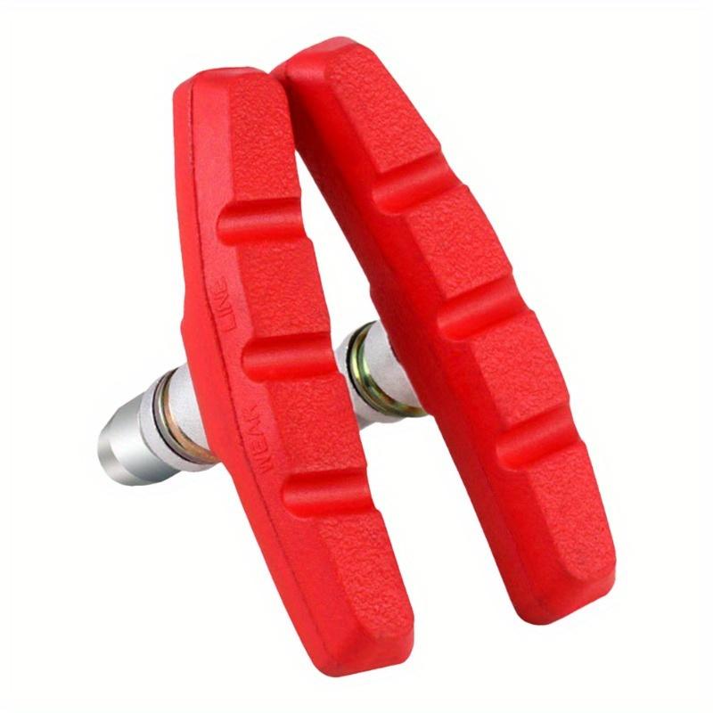 Mountain Road Bicycle V-brake Shoes Pads Rubber Bike V Brake Pads Shoes Blocks Lightweight Silent Cycling Part Tools