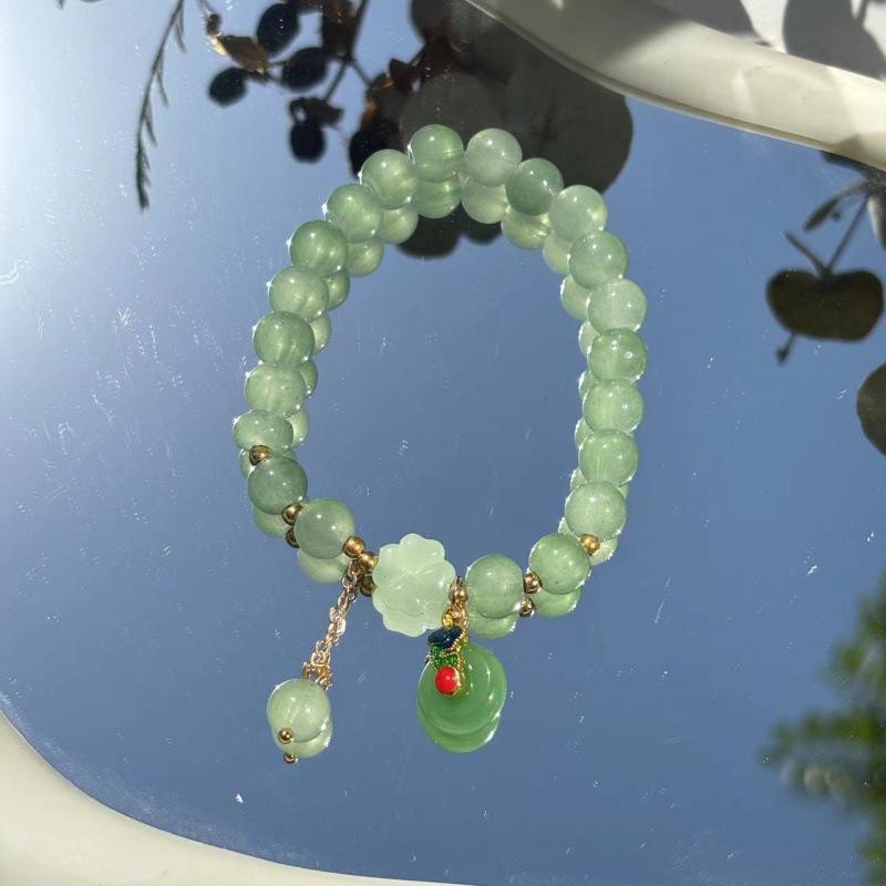 Lily of the Valley Butterfly Bracelet - Multi-Style Beaded Star & Moon Design
