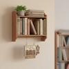 Book Corner Wall Decoration Wooden Bookshelf Hanging Book Tracking Board Wood Sign For Readers Study Room Display Gift