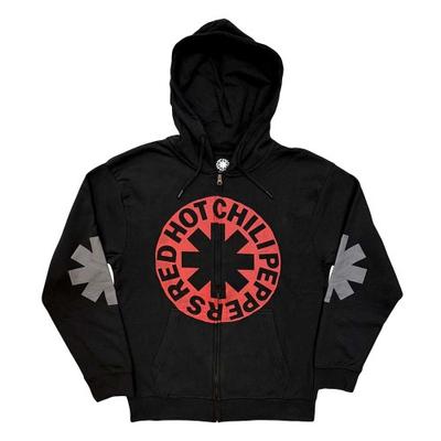 Red Hot Chili Peppers Unisex Adult Circle Asterisk Full Zip Hoodie
