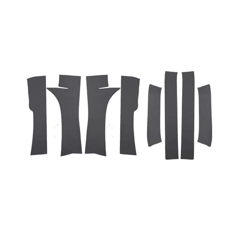 For Geely Galaxy Starship 7 EM-i 2024 2025 Car Door Threshold Strip ide Outside Leather Protective Sticker Accessories 8pcs