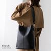 VITAFELICE Vertical Tote Bag Women's One-Handle 2-Way (inb-10129p) (Black)