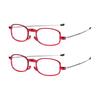 1pc  Folding Reading Glasses Retro Fashion Presbyopic Glasses Portable Computer Readers For Women Men +1.0 To +3.0