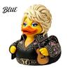 Detailed Miniature Guitar Statue Parton Memorial Duck Dolly Duck Figurine Country Music Statue Guitar-Themed Legend Commemorative Item Decorative
