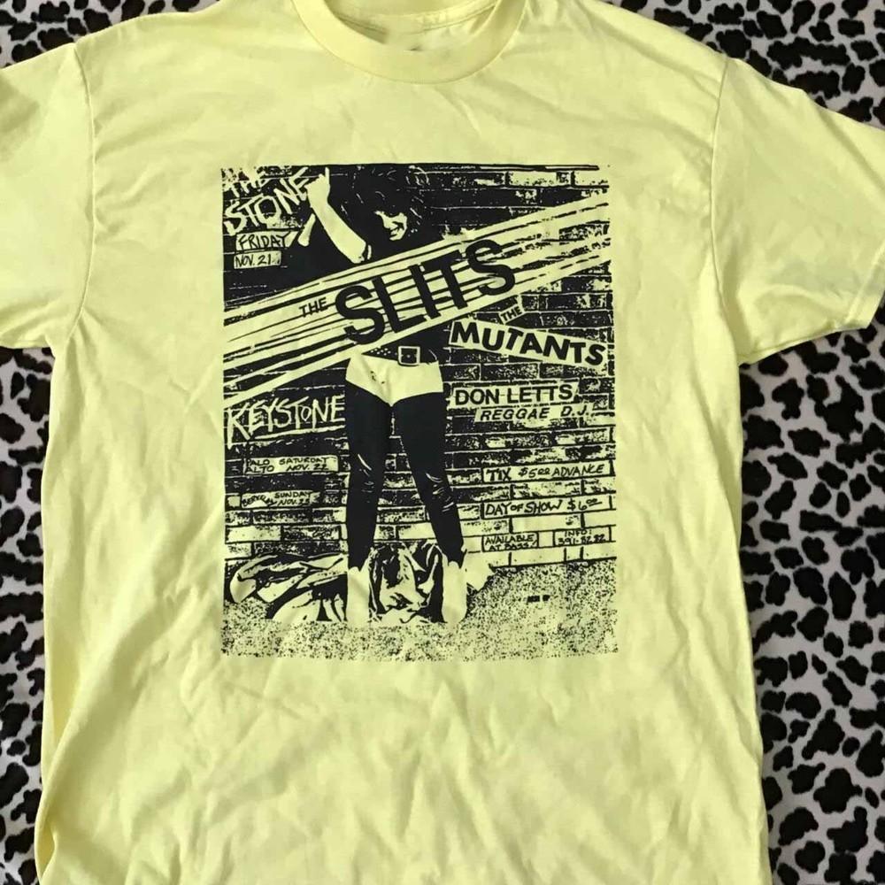 

The Slits Band Girls Tee Shirt Yellow Classic Unisex S-5XL E1338 Unisex T-Shirt M