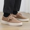 Trendy Men's Shoes Summer Low-top Lace-up Suede Breathable Men's New Casual Sports Board Shoes New Platform Shoes