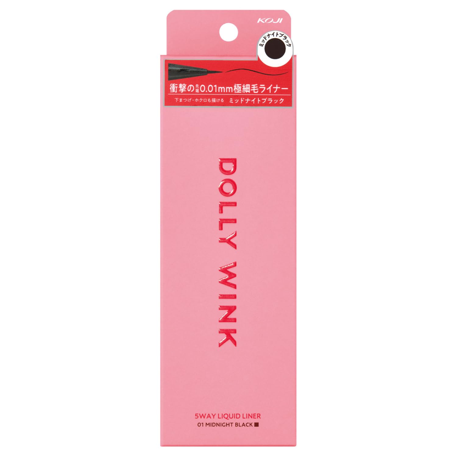 

Жидкая подводка Dolly Wink 5WAY 01 Midnight Black
